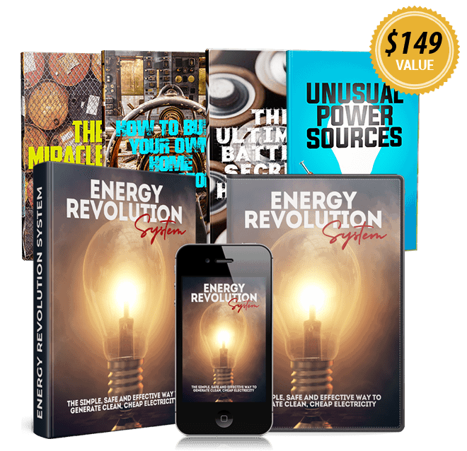 Energy Revolution System Complete Digital Package Bundle — PDF Blueprints, HD Video Tutorials, Parts List & 3 Free Bonuses